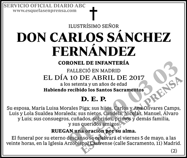 Carlos Sánchez Fernández